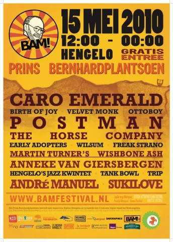 Poster BAM! Festival 2025 - 2010