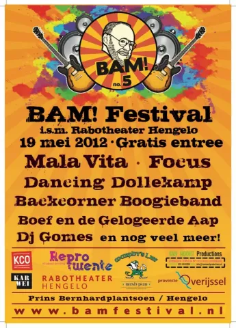 Poster BAM! Festival 2025 - 2012