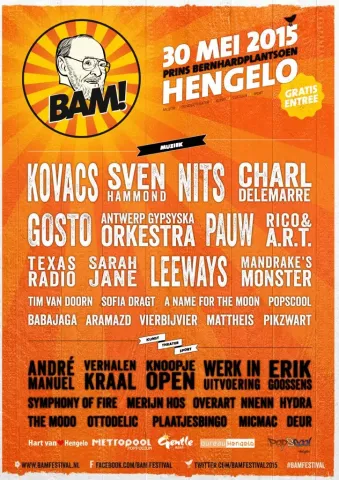 Poster BAM! Festival 2025 - 2015