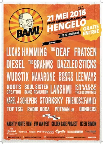 Poster BAM! Festival 2025 - 2016