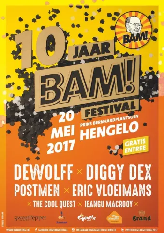 Poster BAM! Festival 2025 - 2017