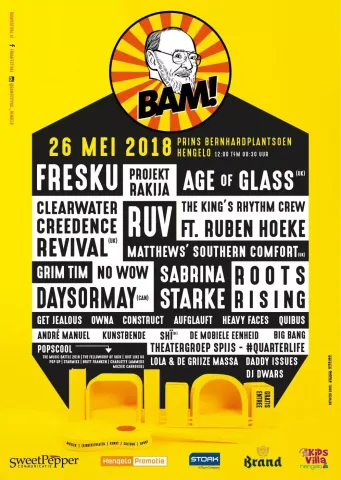 Poster BAM! Festival 2025 - 2018