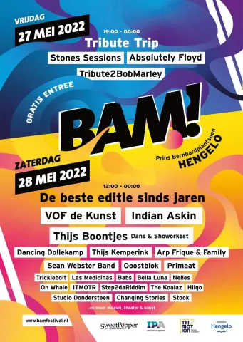 Poster BAM! Festival 2025 - 2022