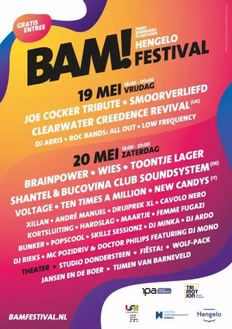 Poster BAM! Festival 2025 - 2023