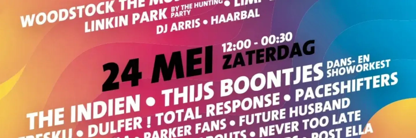 Poster BAM! Festival 2025, Sixteen in the rain